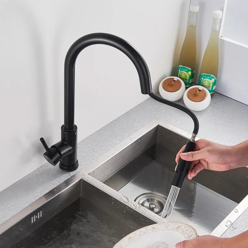 Cap Cu Aerator Pentru Baterie De Bucătărie Rea Fresh Black 4