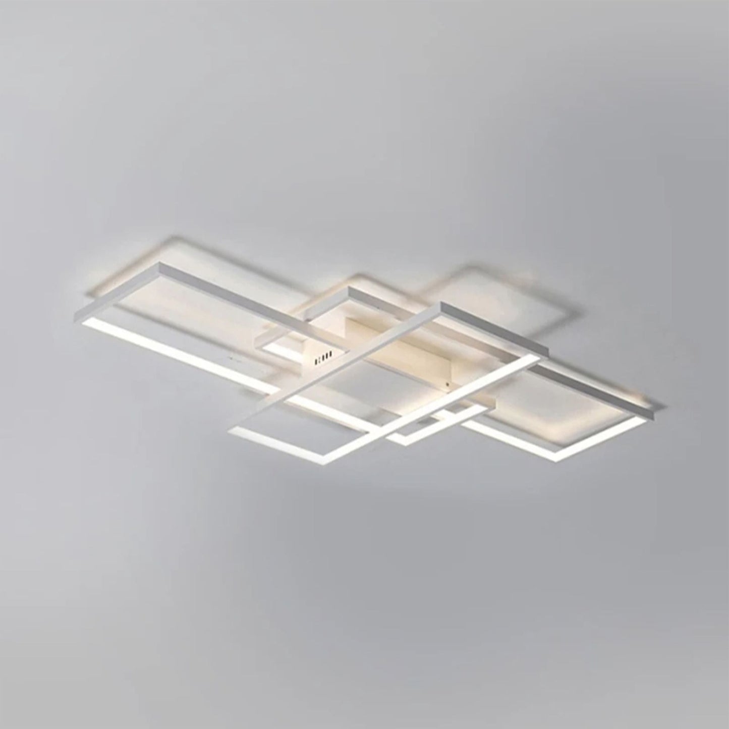 Plafoniera moderna LED + TELECOMANDA WHITE APP660 4