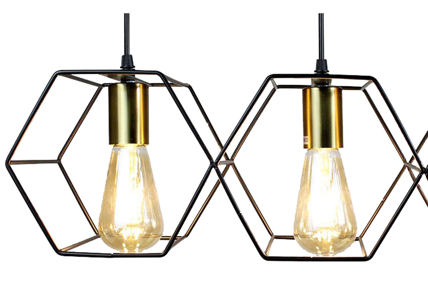 Lampă suspendată APP1133-5CP Black Gold 3