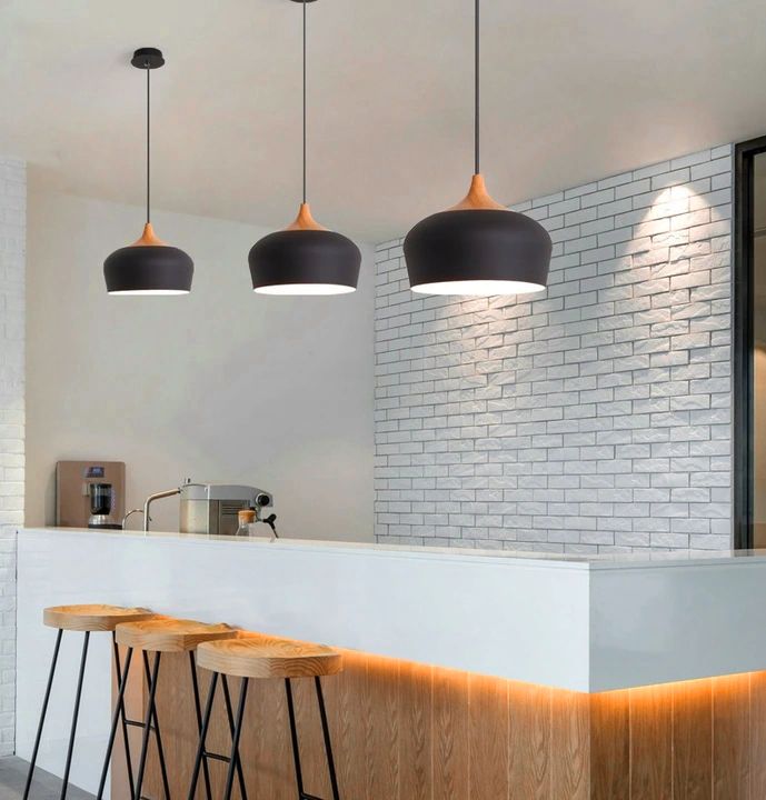 Lampa DE TAVAN SUSPENDABILA Bari negru 5