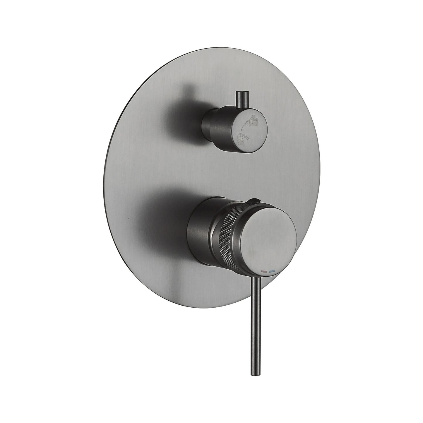 Set de dus incastrat Rea Lungo Grip Gun Grey + BOX 3