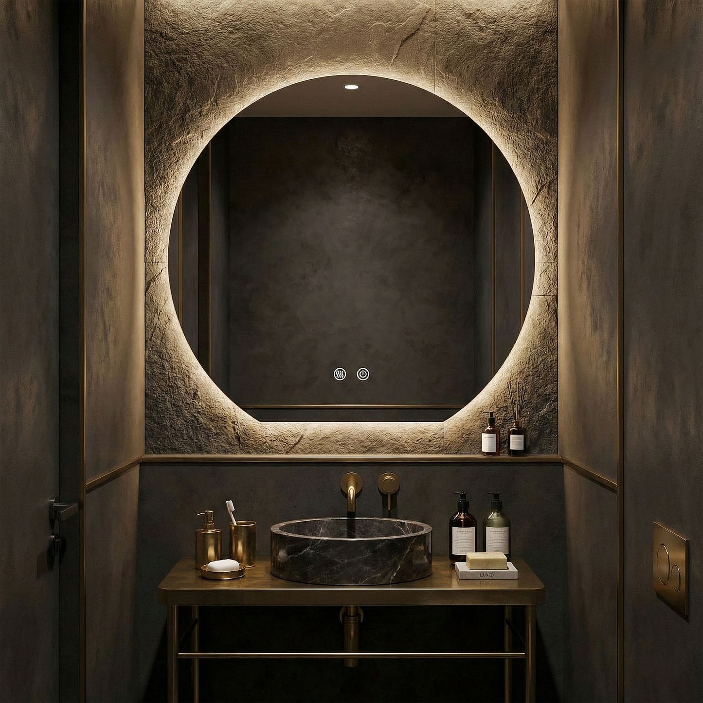 Oglindă LED 80cm Fabio 11