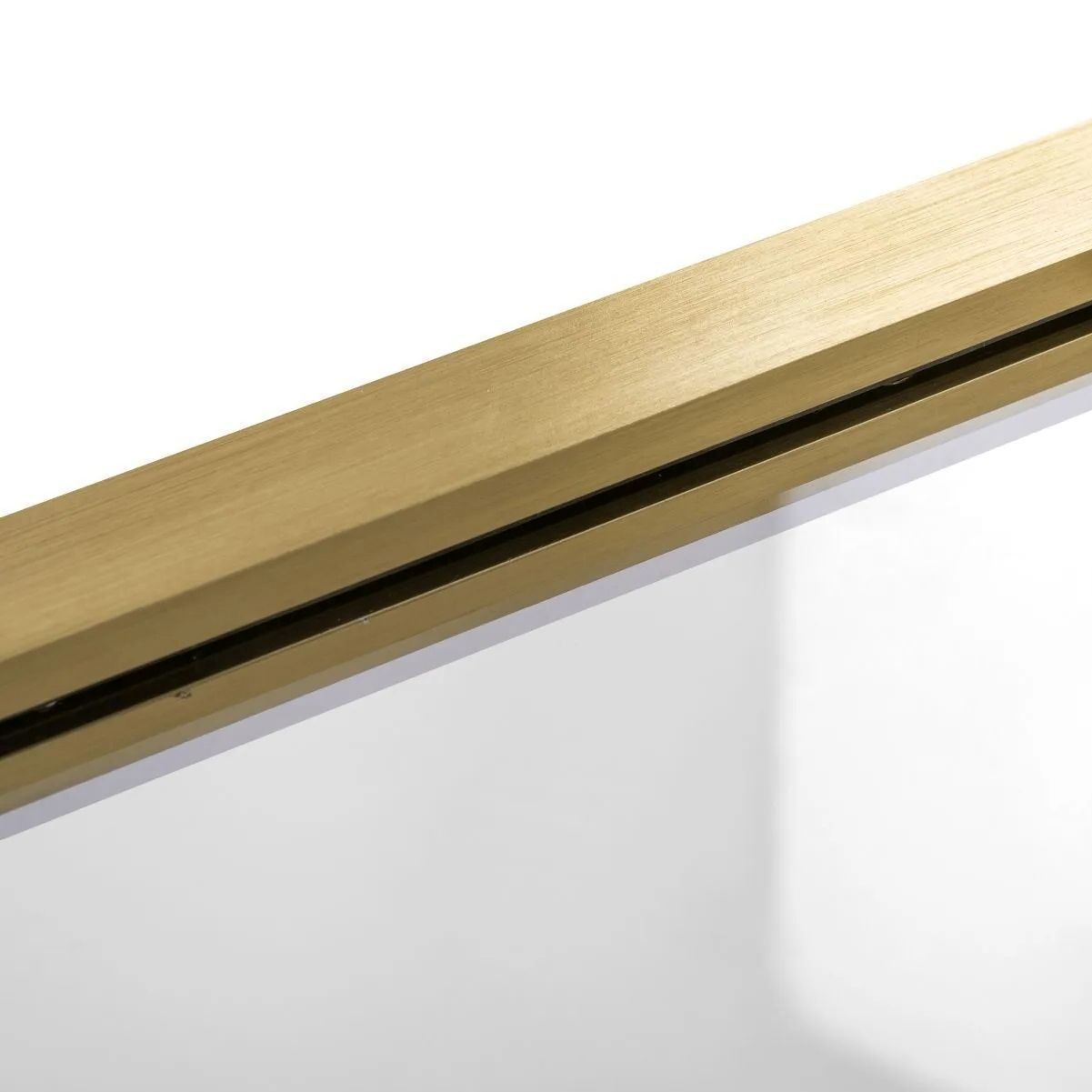 Paravan de baie Rea Fabian Gold Brush 100 8