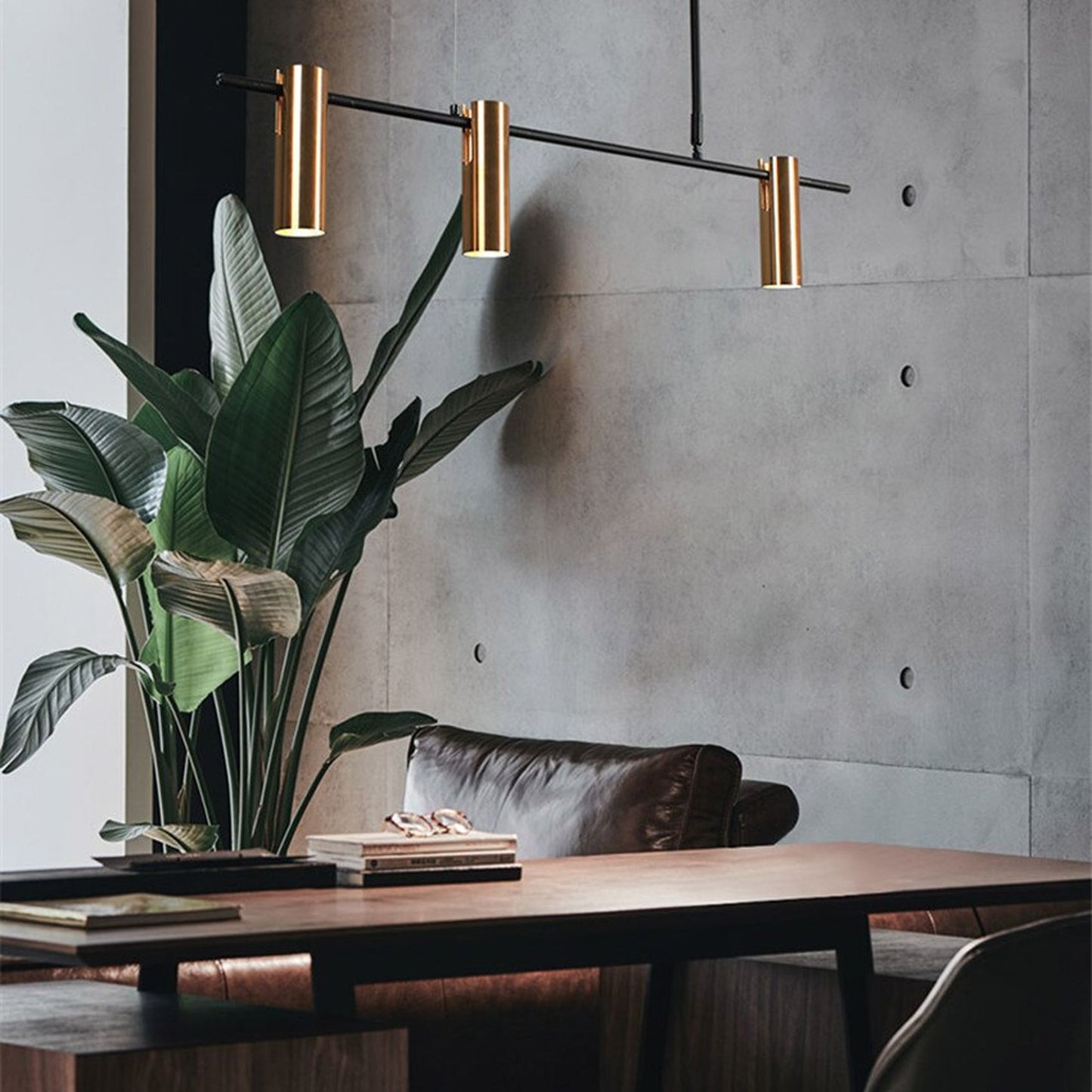 Lampă modernă suspendată aurie neagra APP585-3CP 3