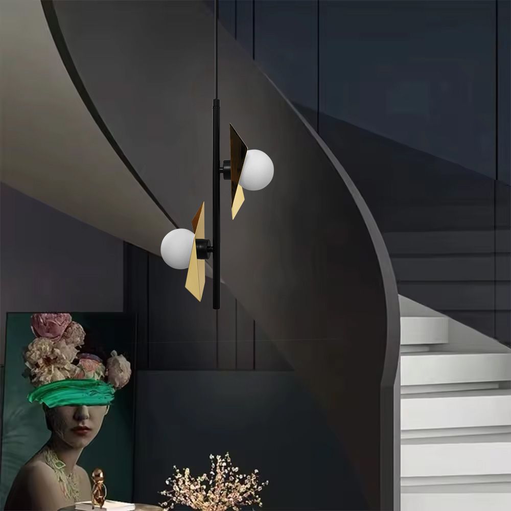 Lampă de tavan APP1410-CP BLACK GOLD 8