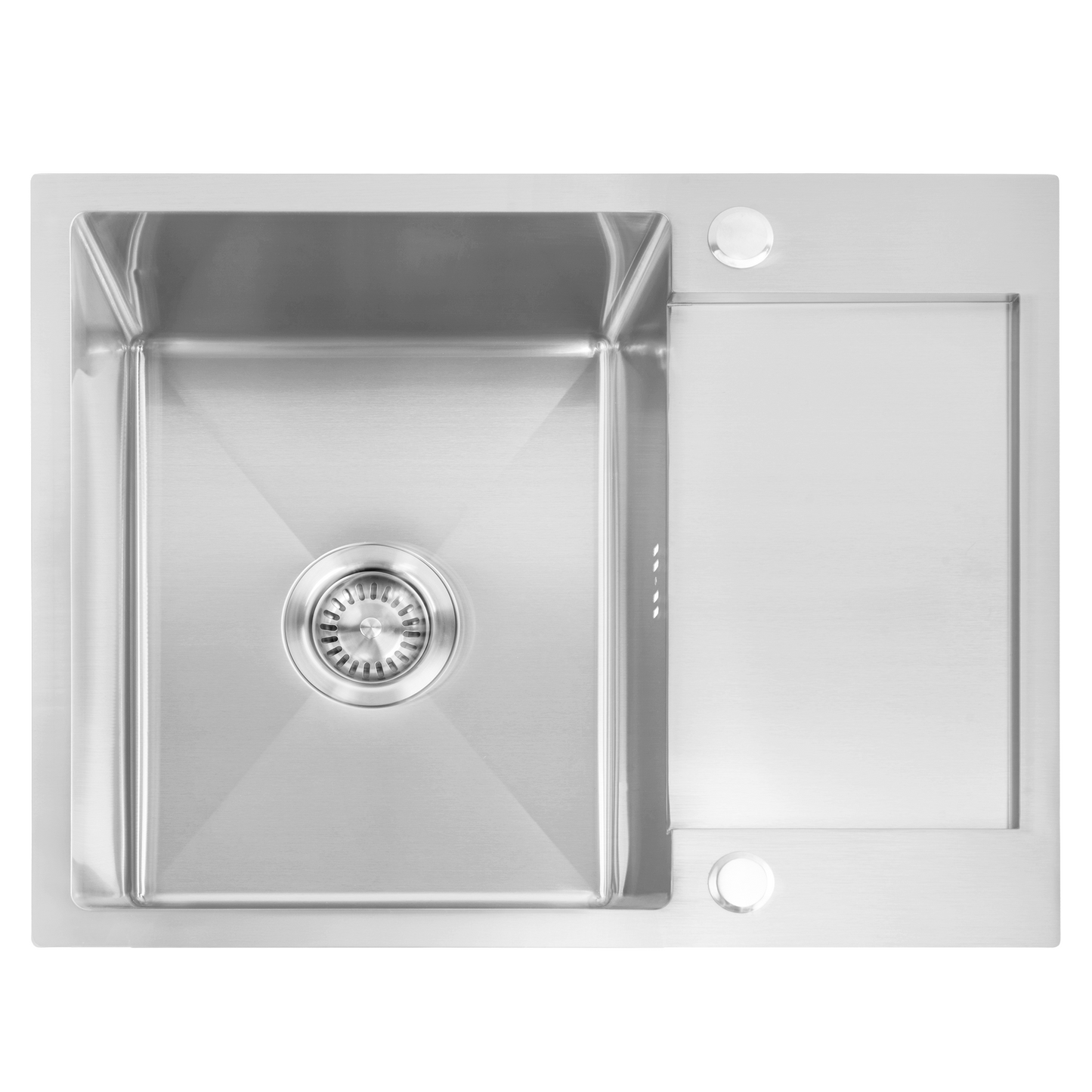 Chiuvetă Inox Paul Brush Nickel cu robinet de bucătărie 2