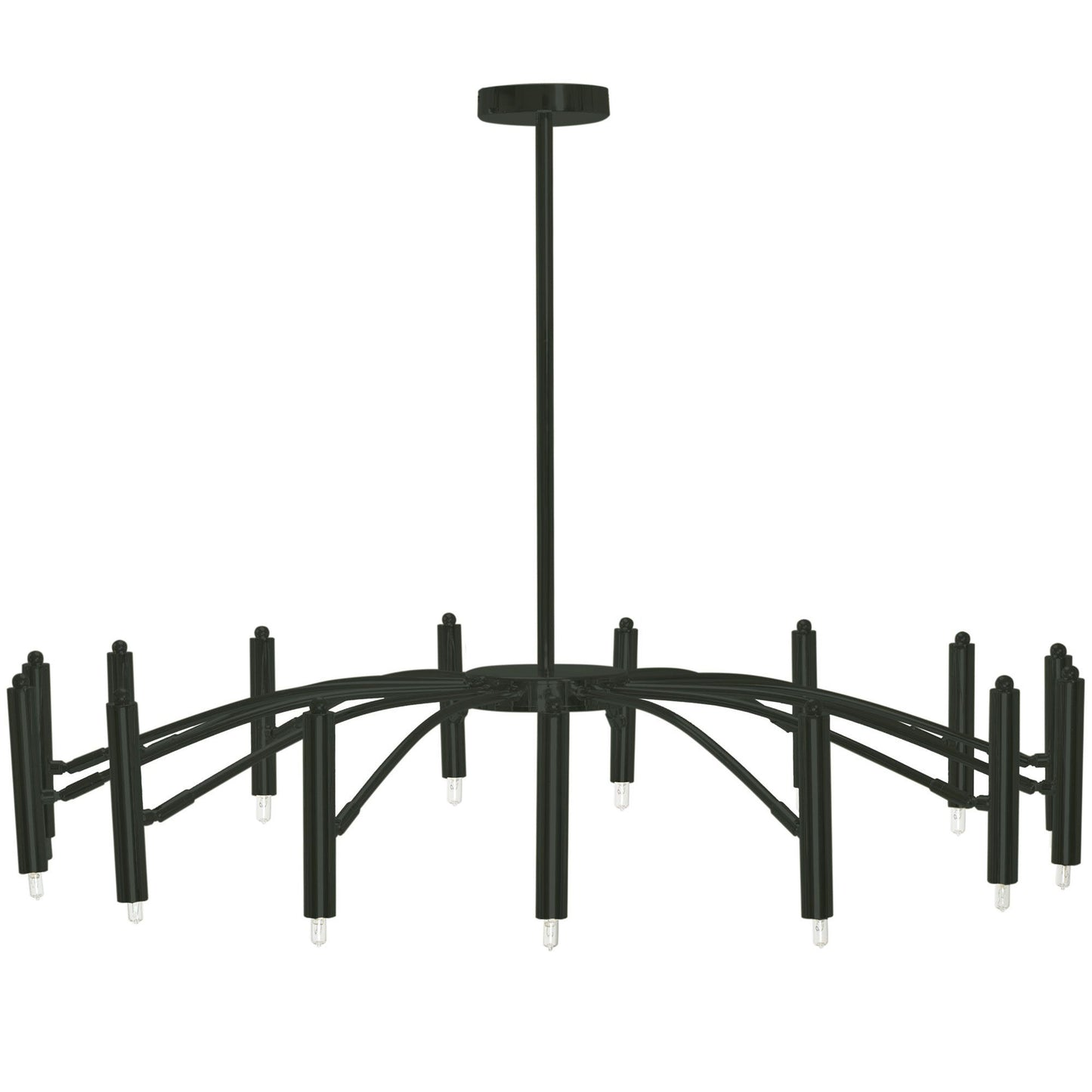 Lampa APP1196-15CP Black 1