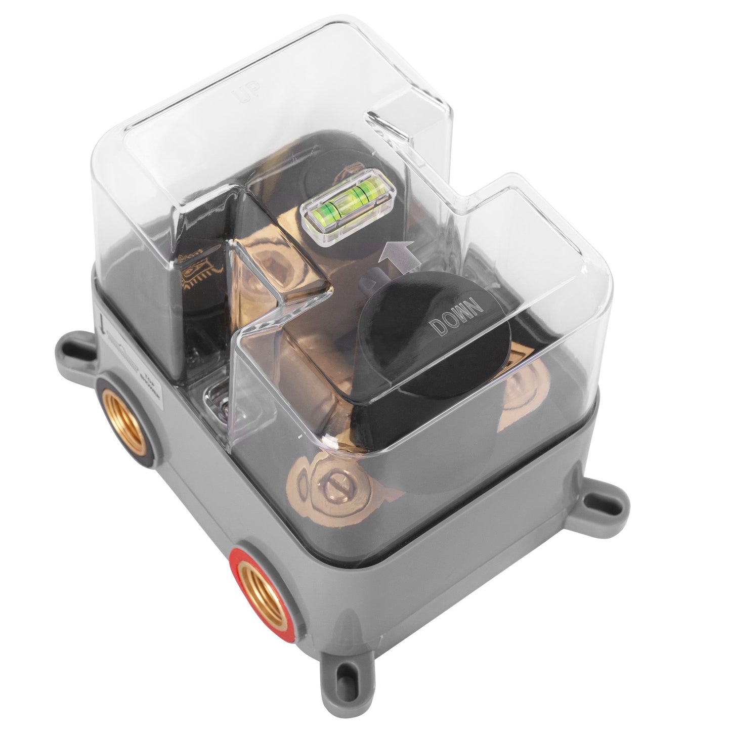 Set de duș incastrat Rea LUNGO Black Matt BOX 6