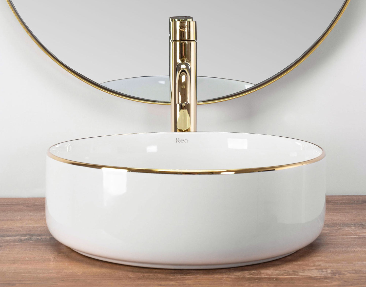 Lavoar pentru blat Rea Sami Gold Edge 4