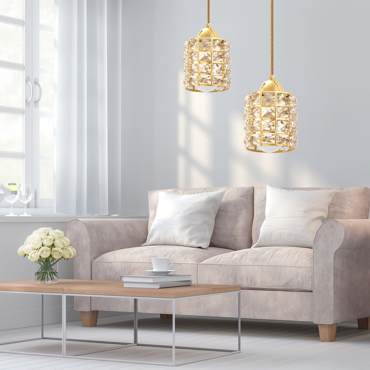 Plafoniera Cristal Gold APP724-1CP 6