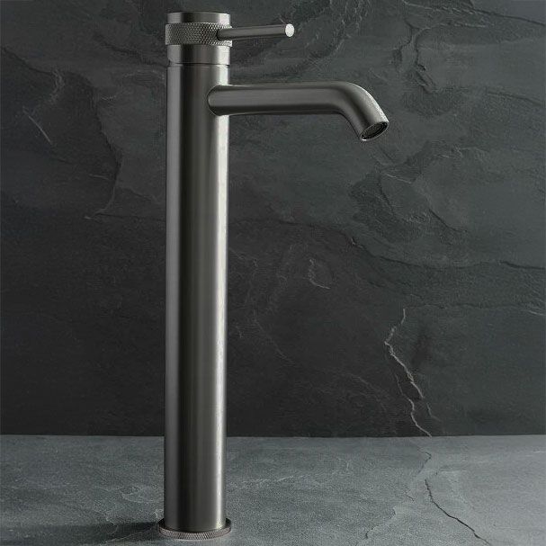 Baterie pentru baie Rea Lungo Grip Gun Grey high 5