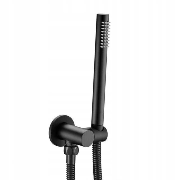 Set de duș și cada incastrabil Rea Lungo Black black + BOX 3
