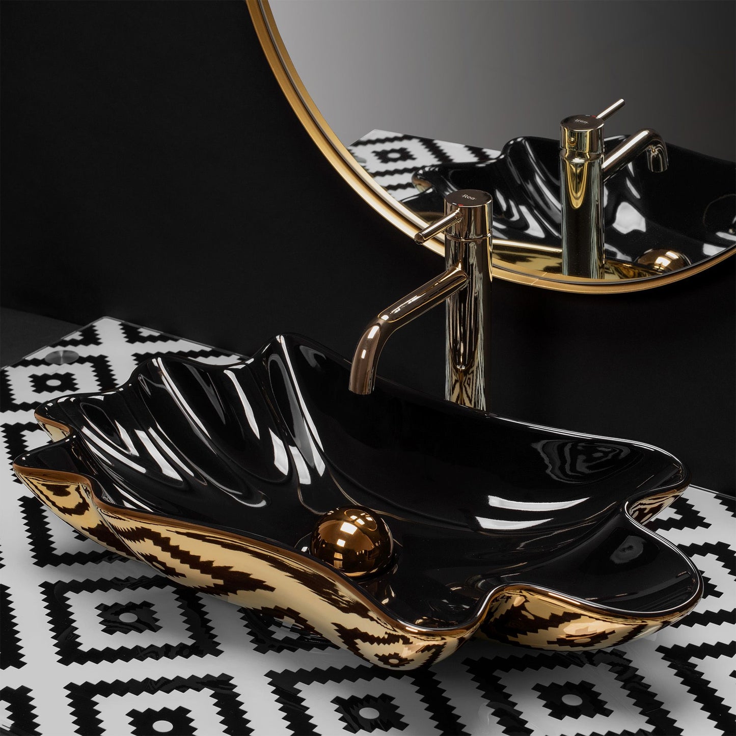 Lavoar REA Sea Black Gold + Dop Click-Clack 5