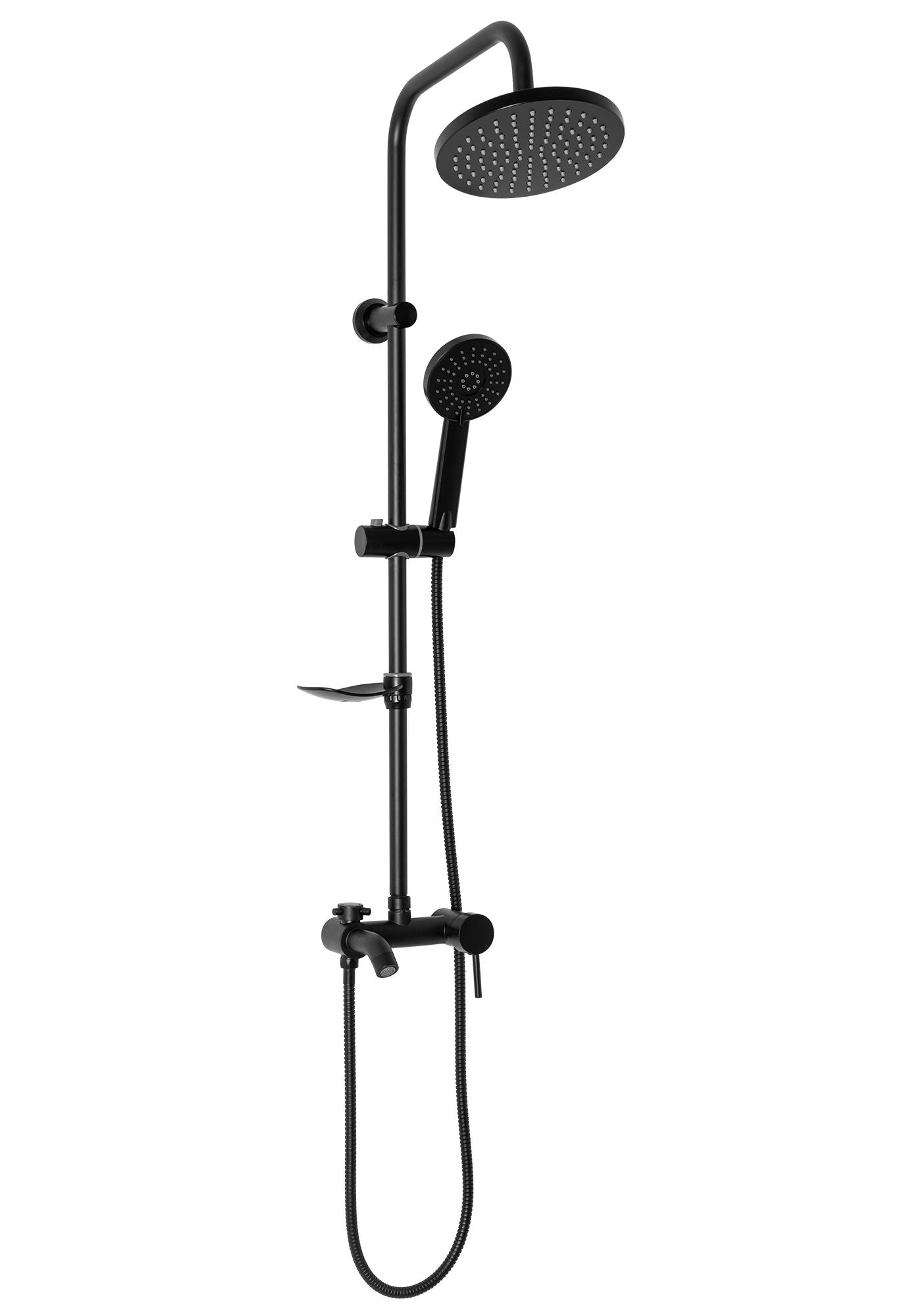Coloana de dus negru LUIS Black 3
