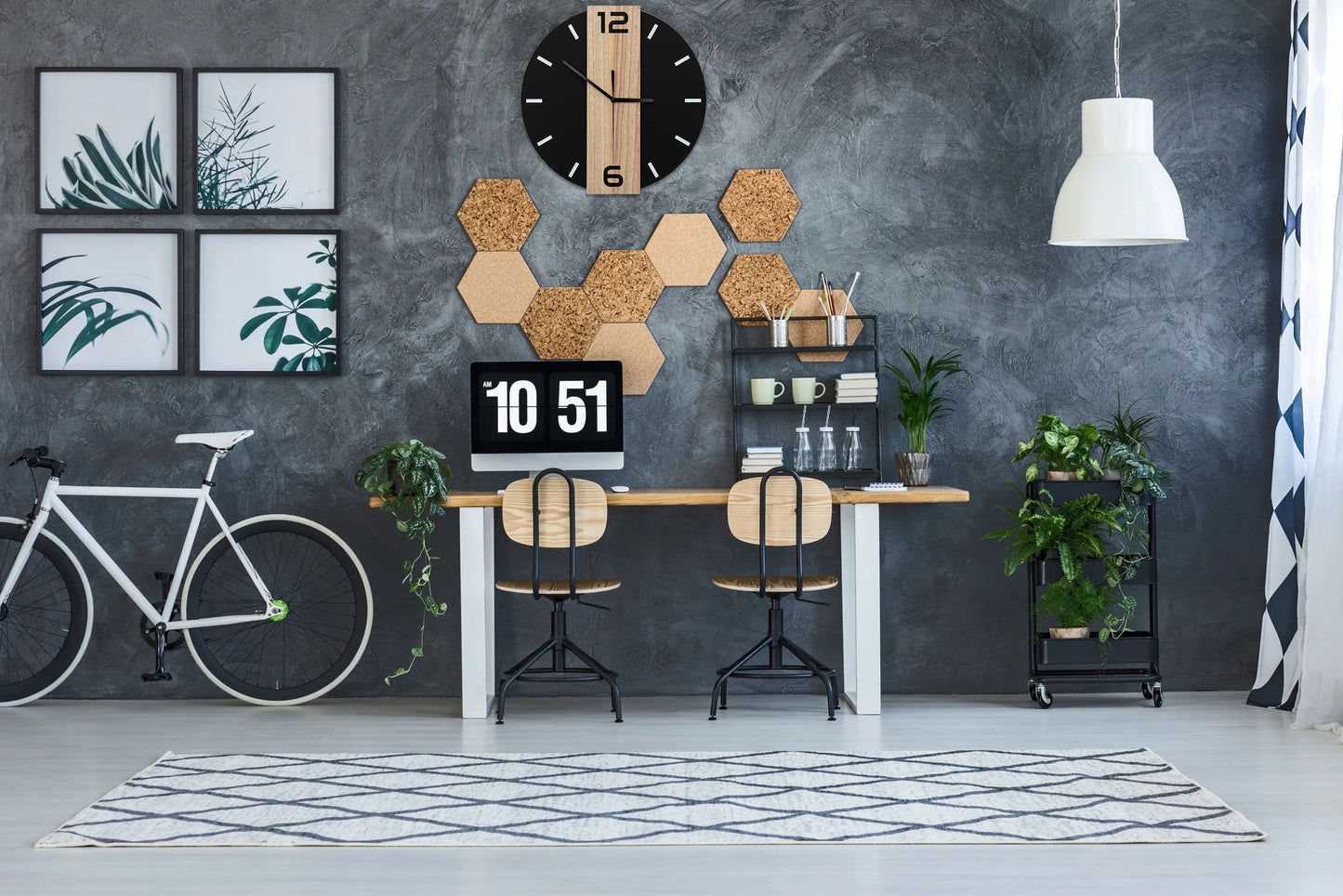 Ceas De Perete Loft Round 35 Cm Metal/lemn MC70901 5