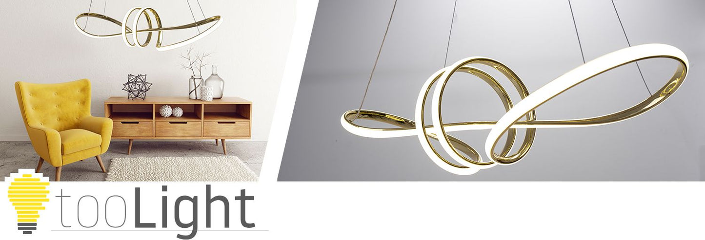 Lampa LED APP824-CP Gold 10