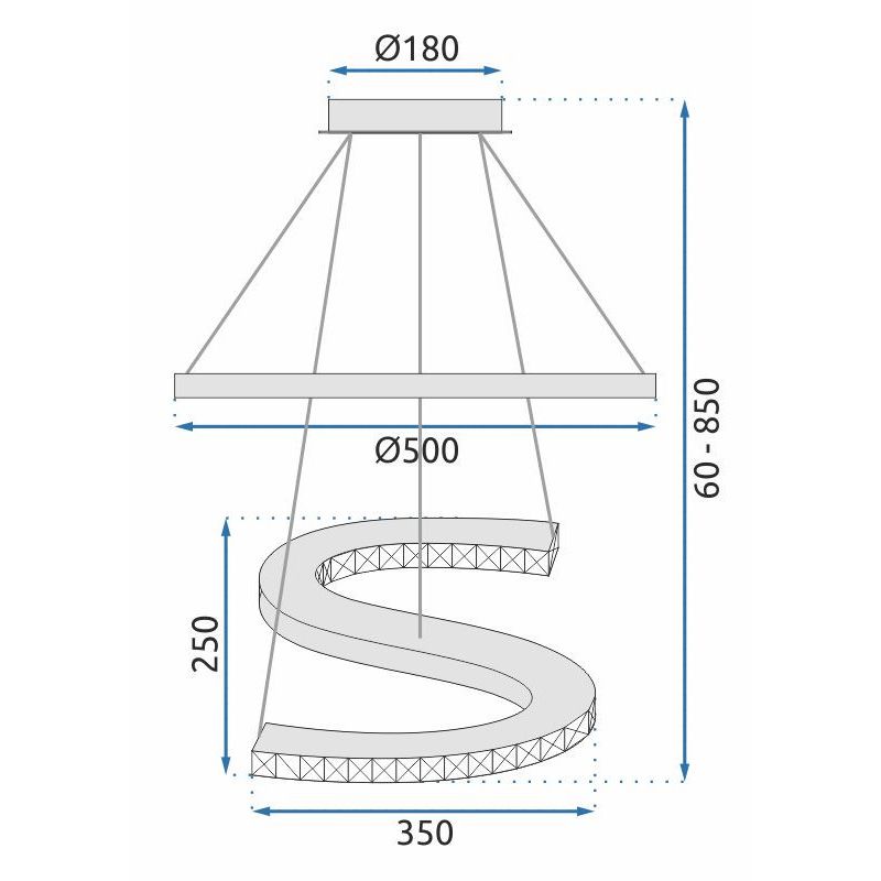 LAMPĂ DE CRISTAL APP773-2CP 11
