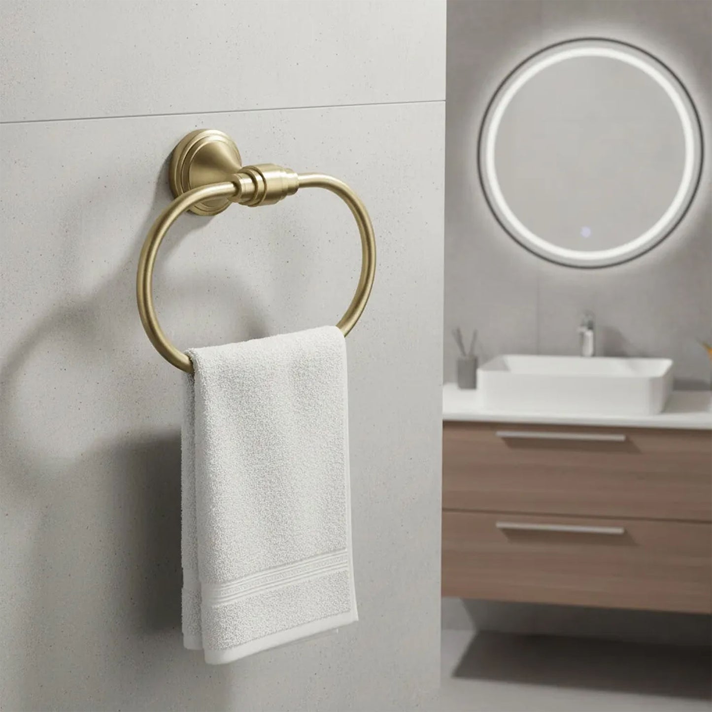 Cuier De Baie Ring 16101 Brushed Gold 5