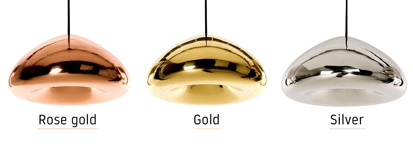 Lampă de tavan cu oglindă din sticlă suspendată APP323-1CP Gold 7