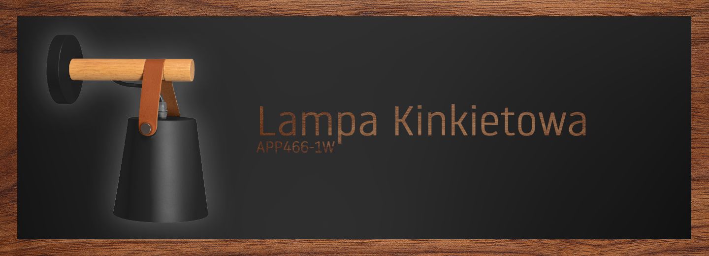 Lampă de perete din metal cu dungi negre APP466-1W Negru 4