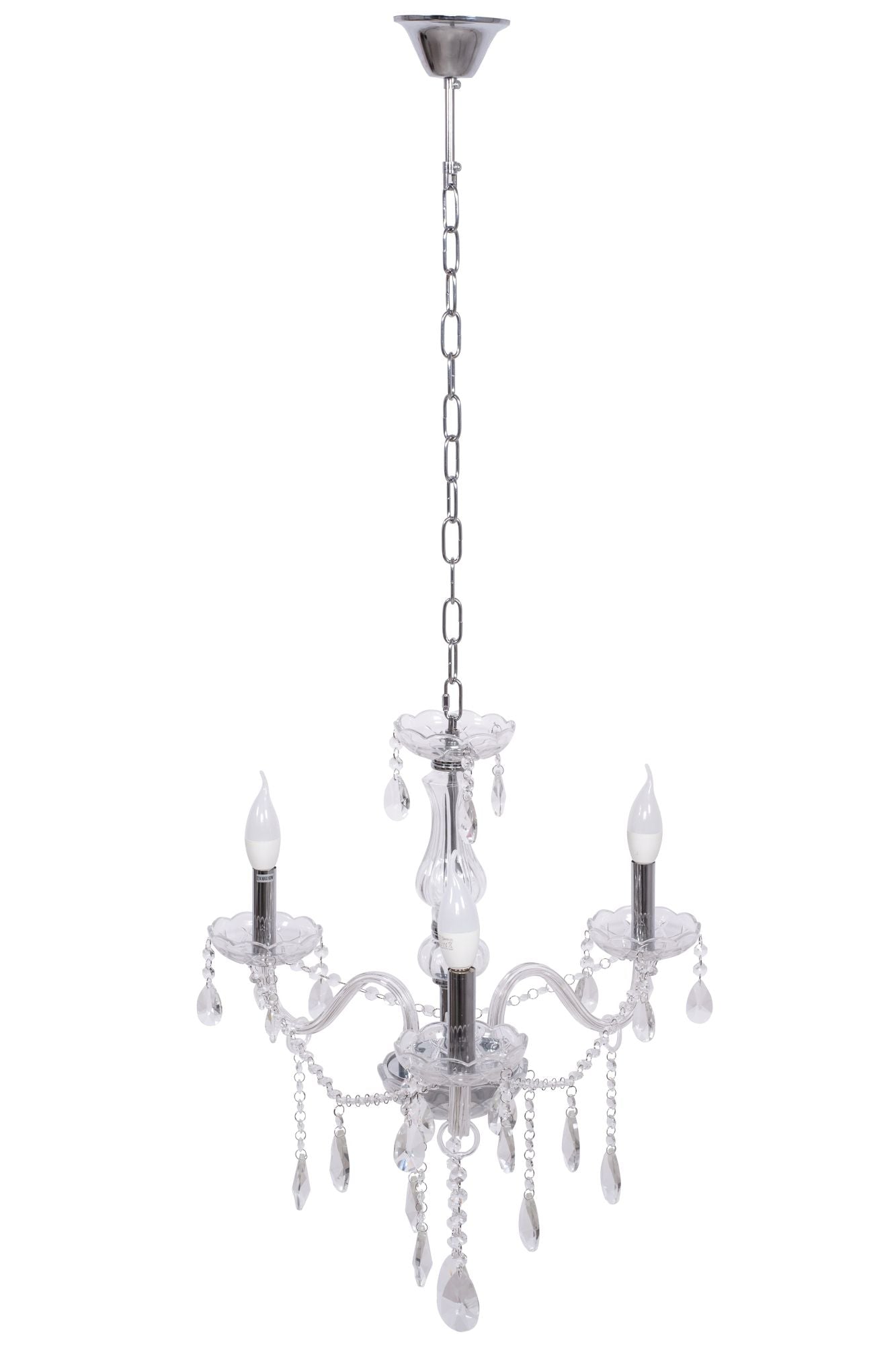 Candelabru cu lampă de cristal 300752 2