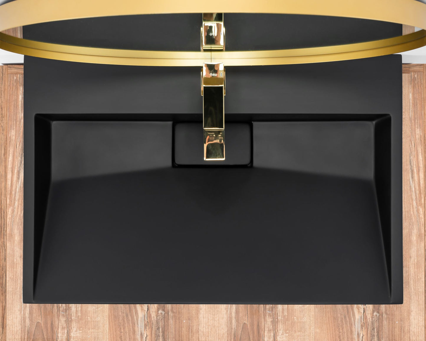 Lavoar din conglomerat GOYA Negru MAT 70CM 5