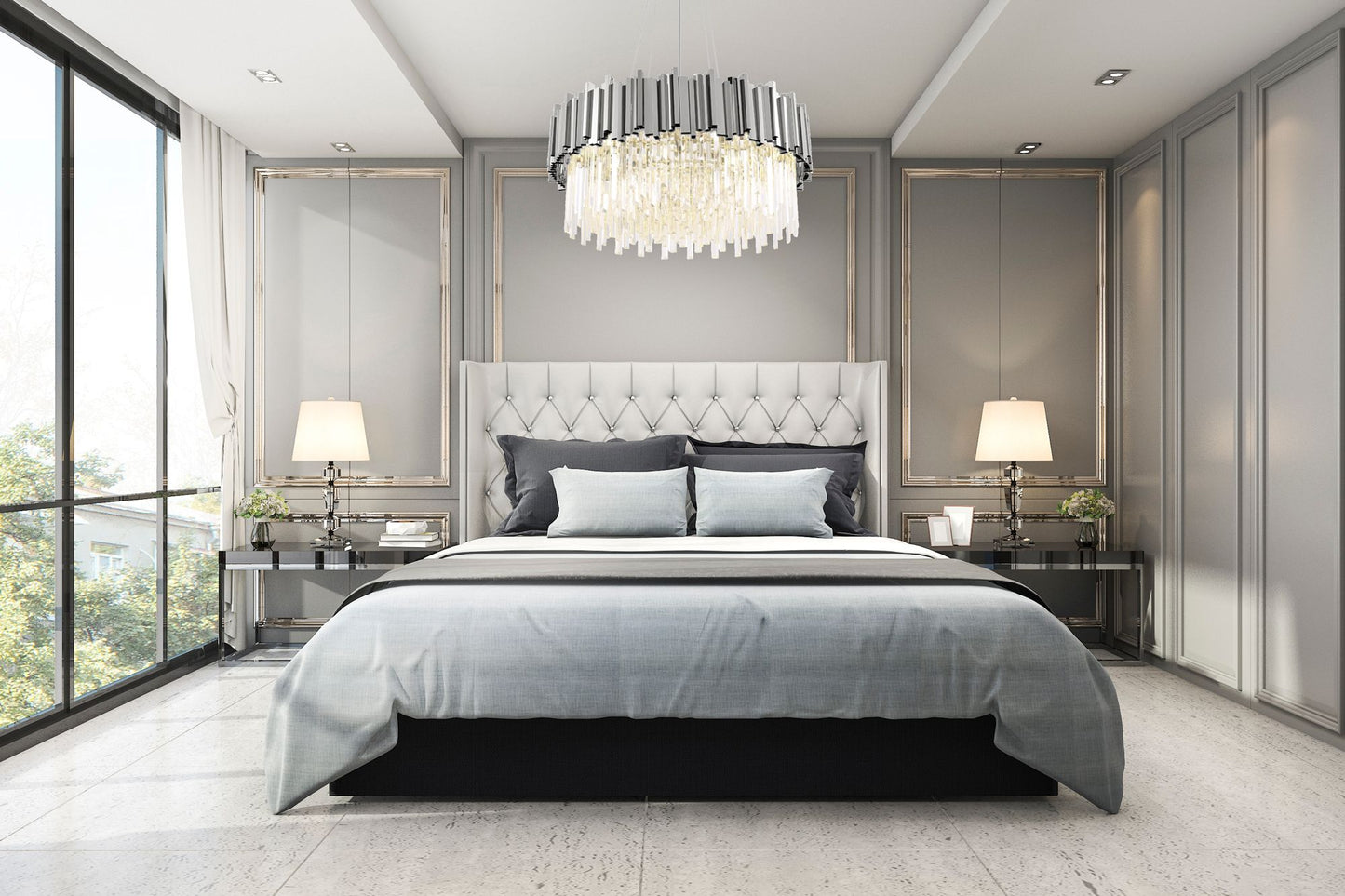 Lampa APP1480-1C Chrom 5