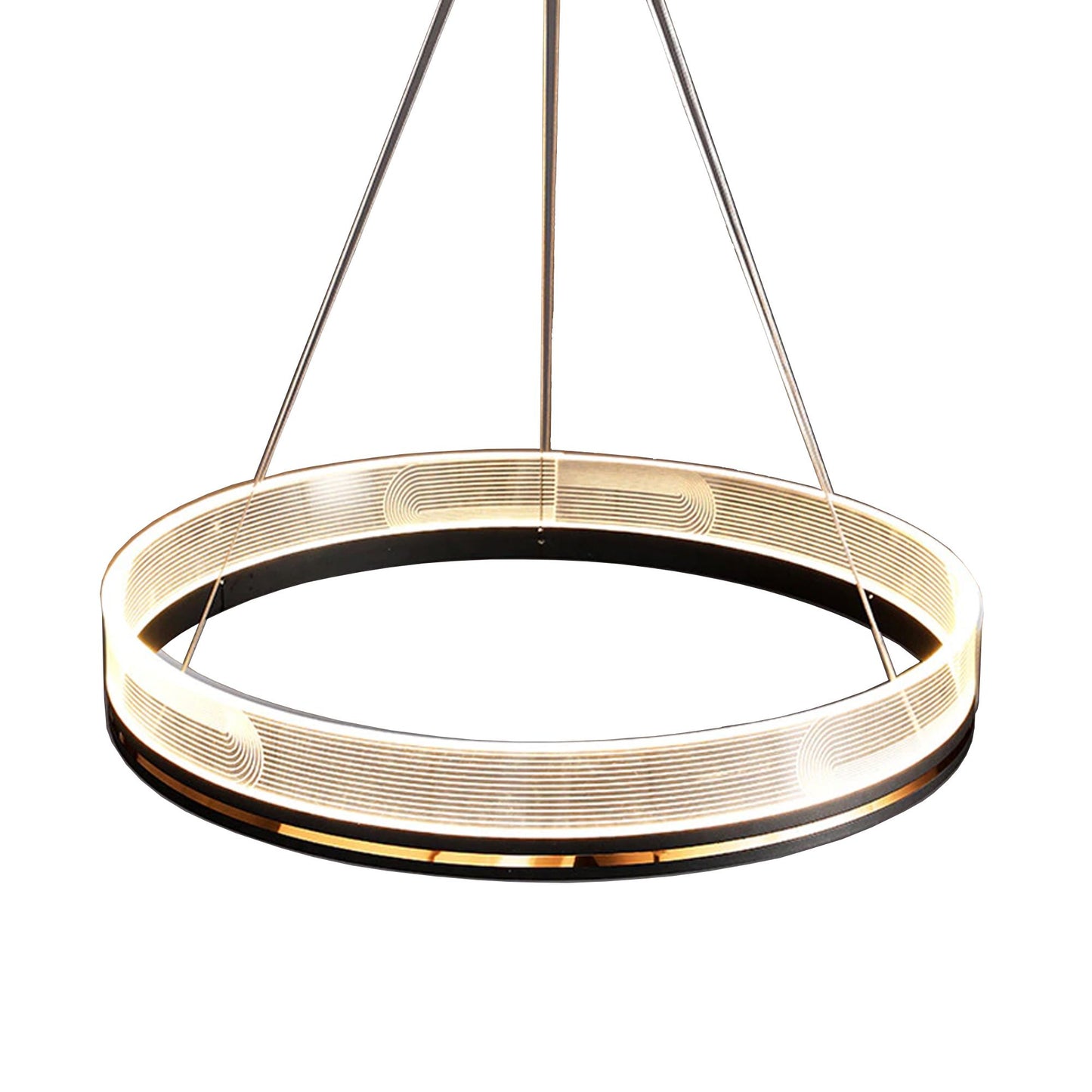 Lampă suspendată APP1192-CP Black Gold 8