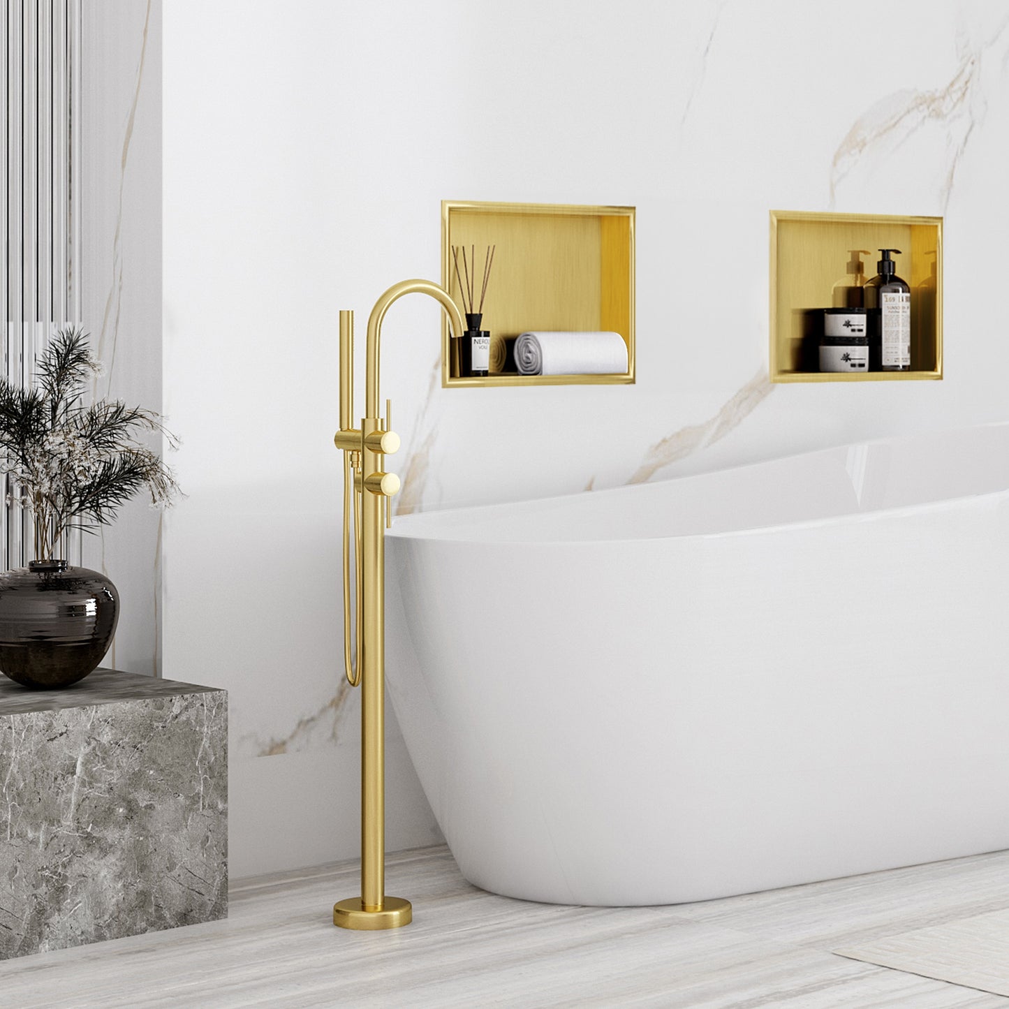 RAFT BAIE INCASTRAT PERETE 30x30 gold brush 3