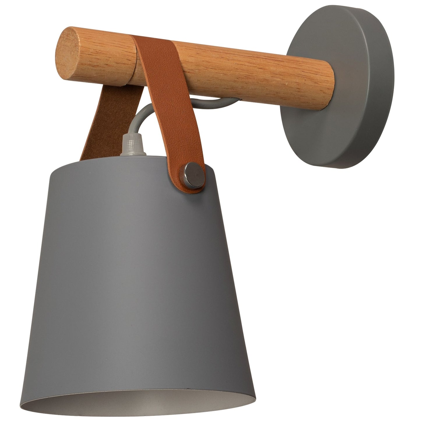 Lampă De Perete Din Metal Cu Dungi Gri APP468-1W Grey 6