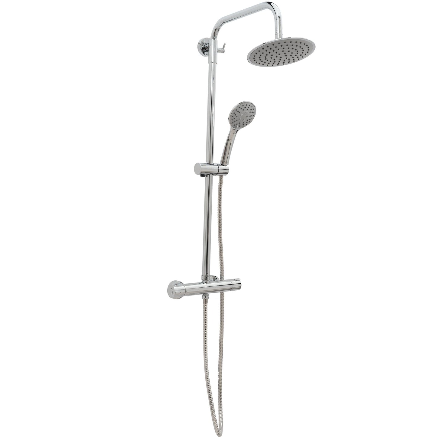 Set dus cu termostat CALANI DAYTON CHROME 2