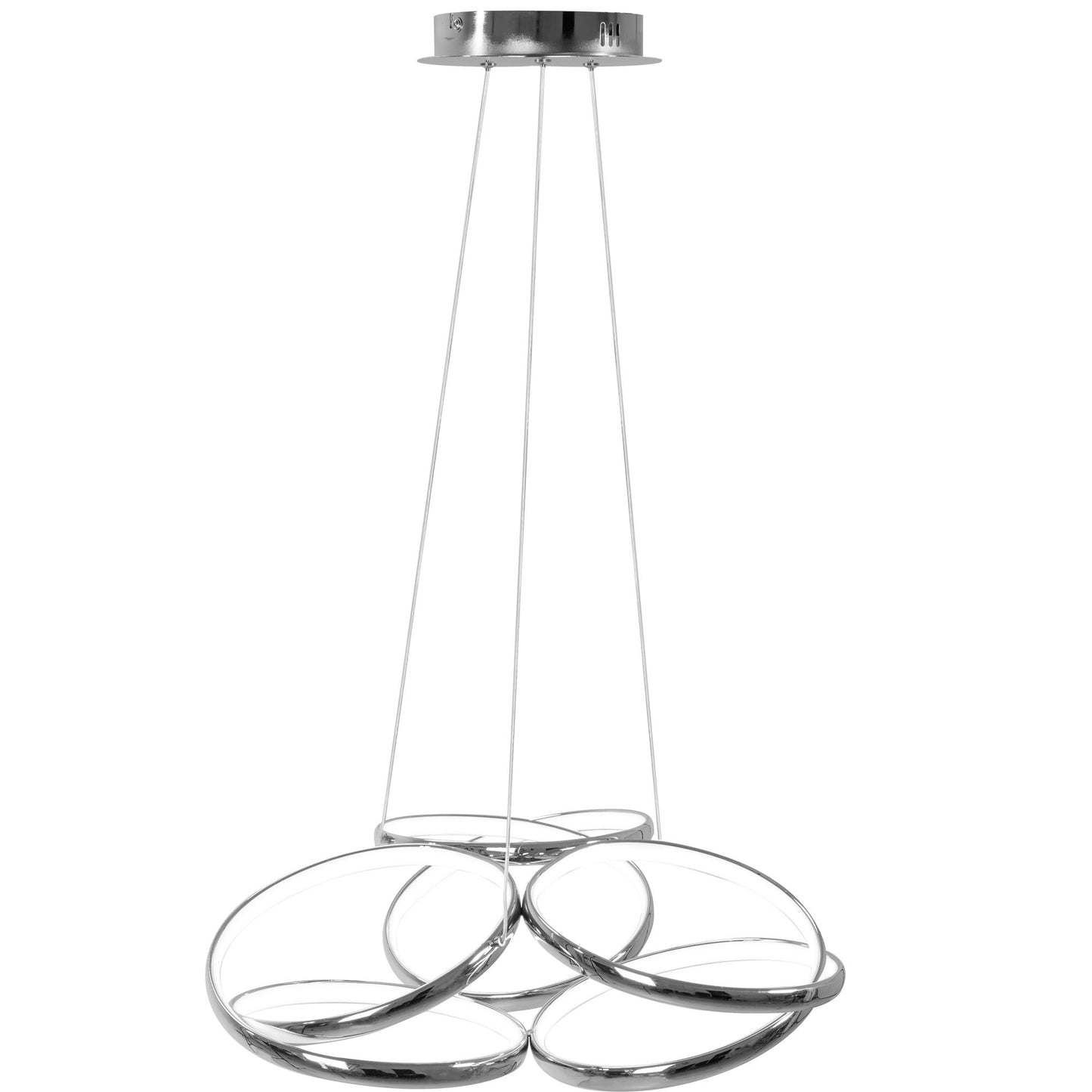 Lampa LED APP795-CP Flat Chrom 3