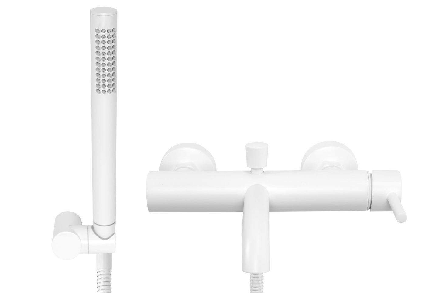 Baterie pentru cada Rea Lungo White Matt 2