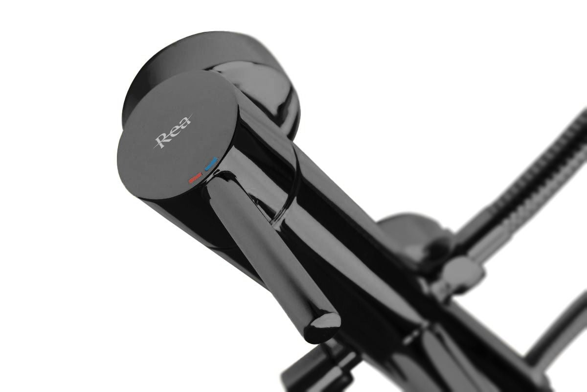 Baterie pentru cada Rea Lungo Black metallic 3