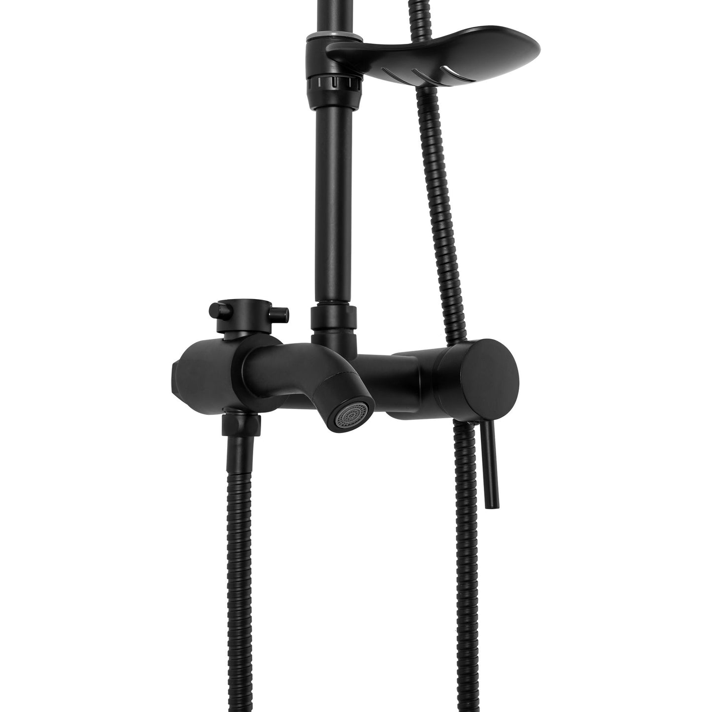 Coloana de dus negru LUIS Black 9