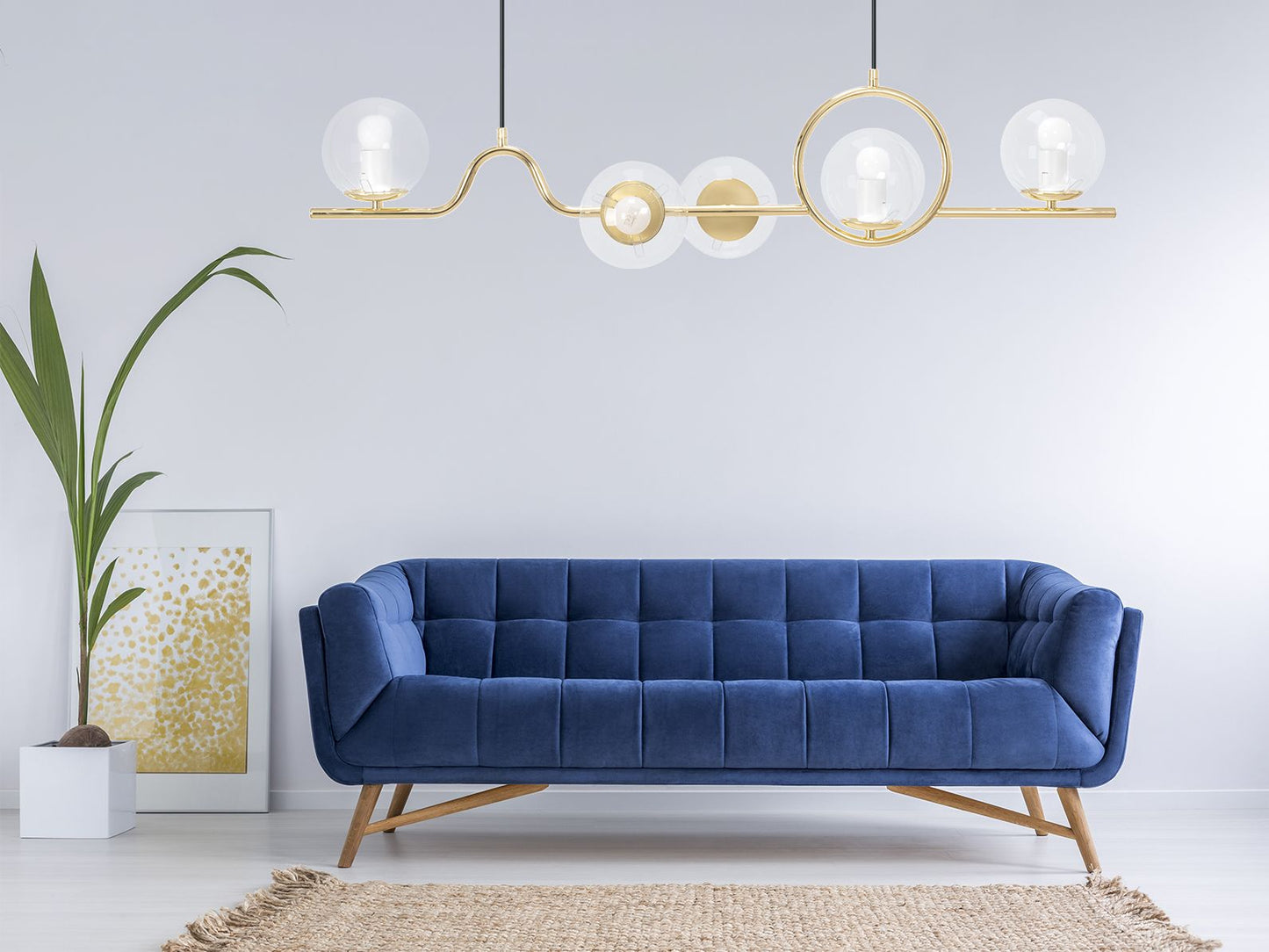 Lampă de tavan gold app1023-5cp 7