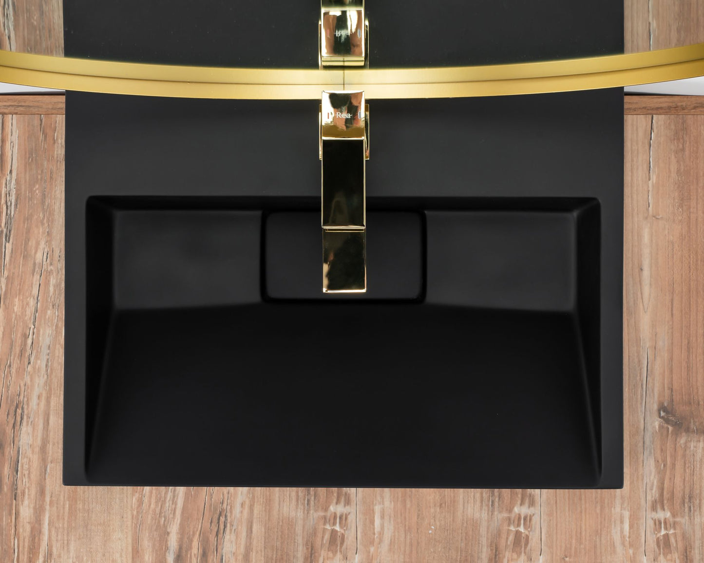 Lavoar din conglomerat GOYA BLACK MAT 50CM 5