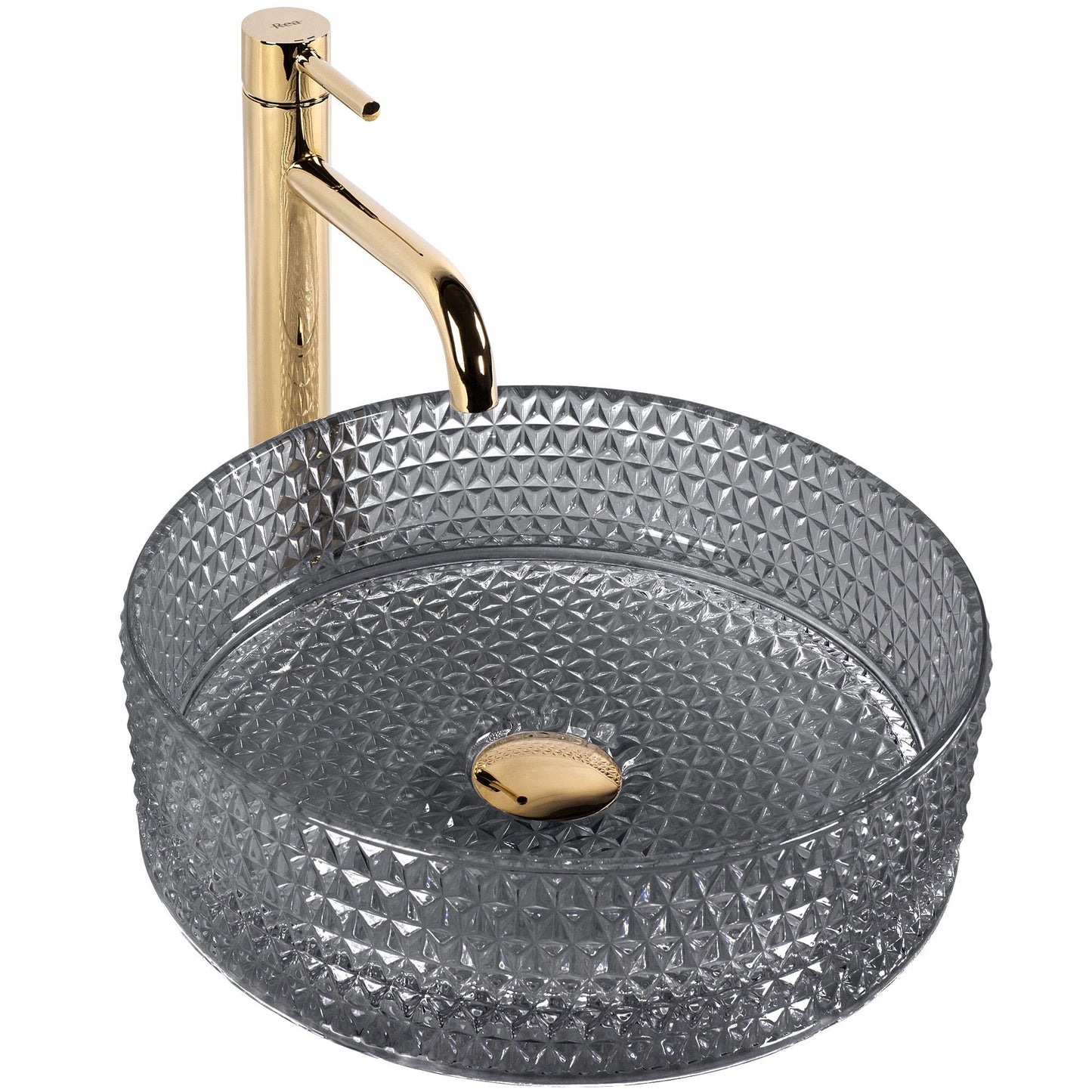 Lavoar pe blat Rea Cristal Black 5