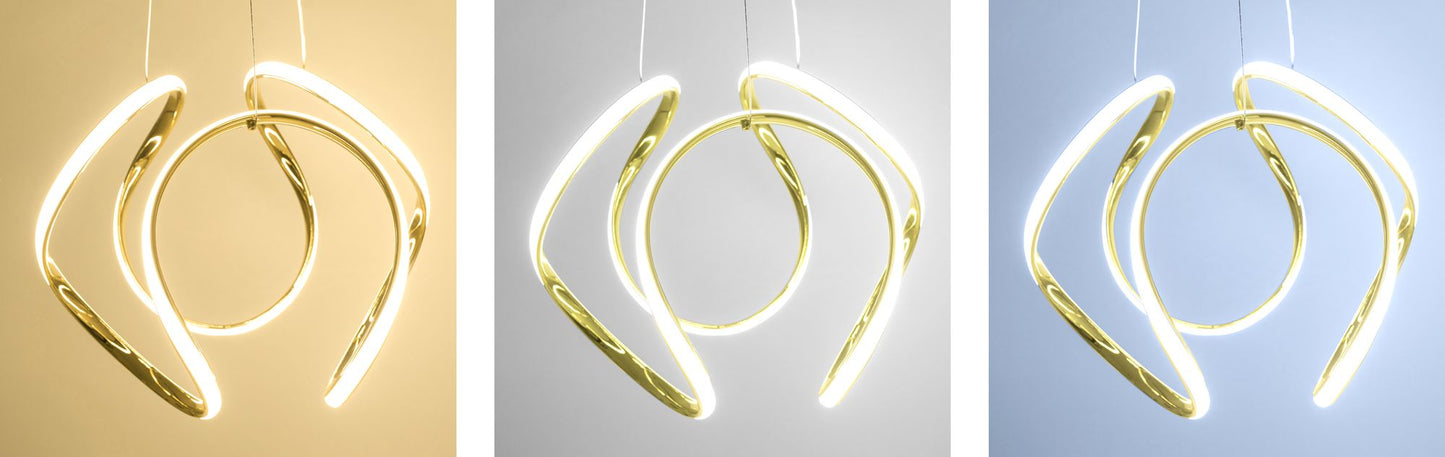 Lampa APP386-CP Gold 6