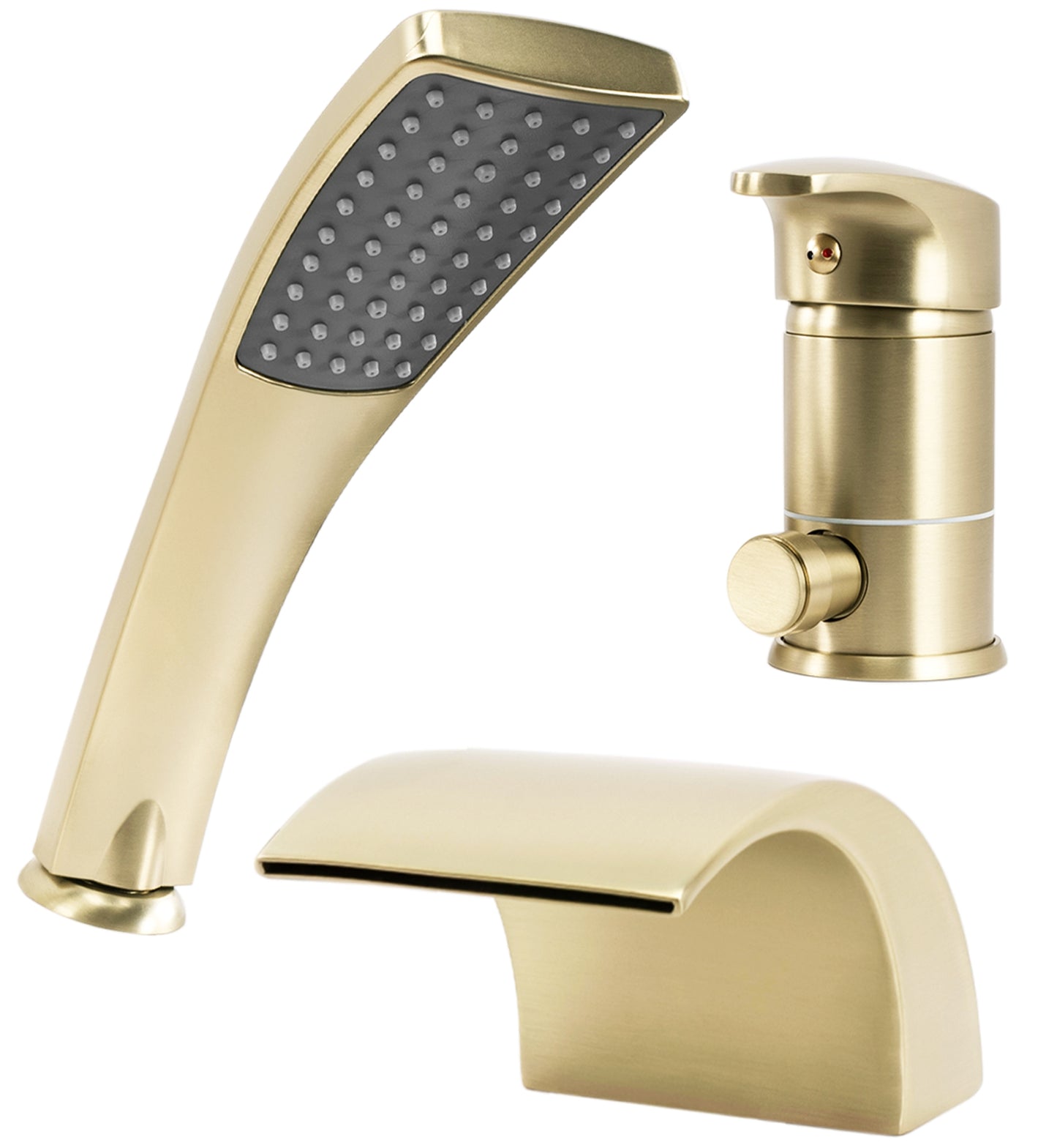 Baterie Pentru Cadă Rea Riven Brush Gold 2