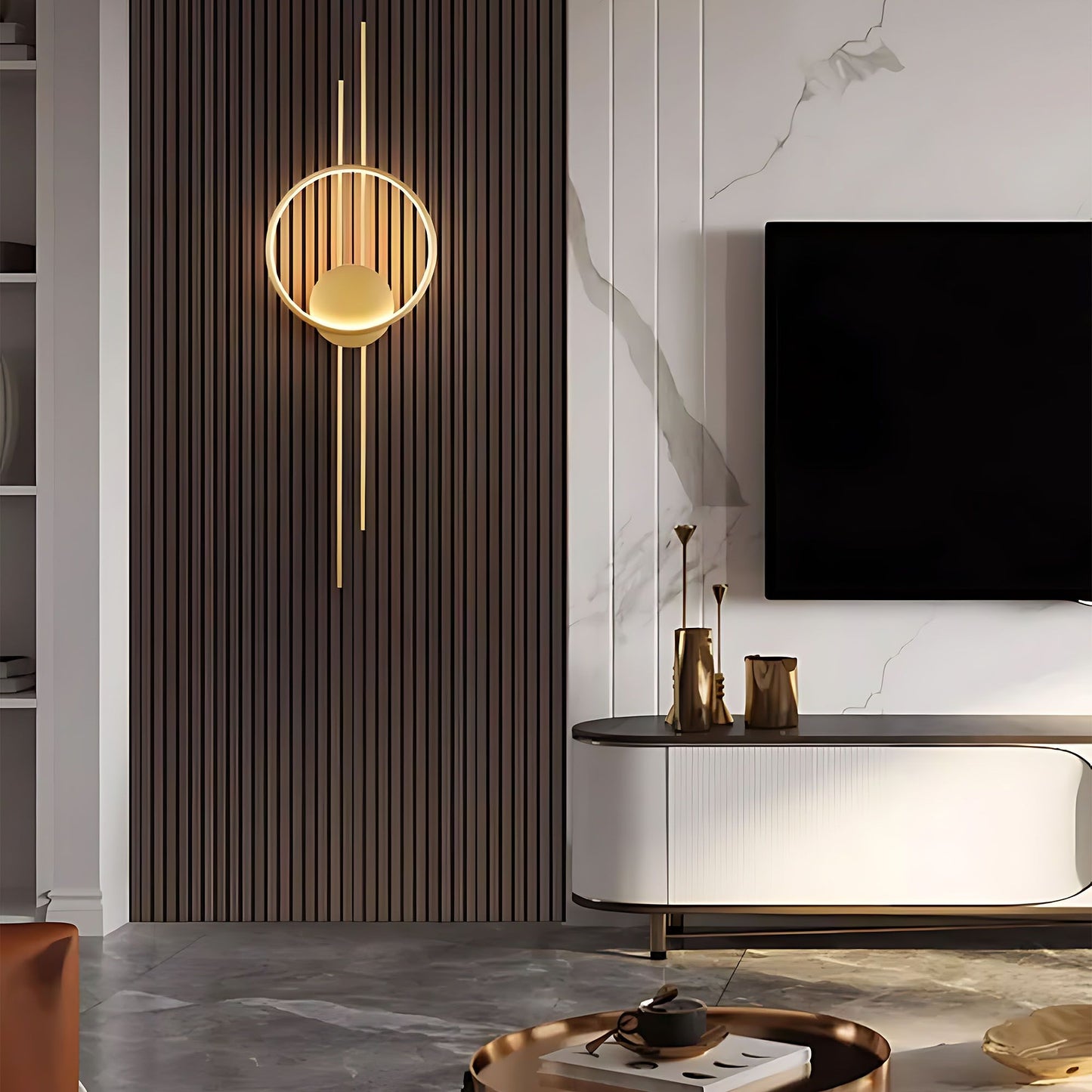 Aplică De Perete Led App1781-w Brush Gold 17