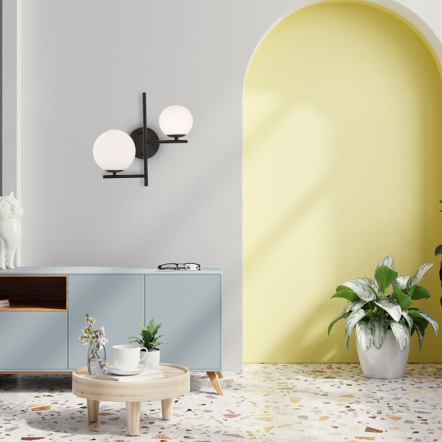 Lampa de perete APP1170-2W Black 6
