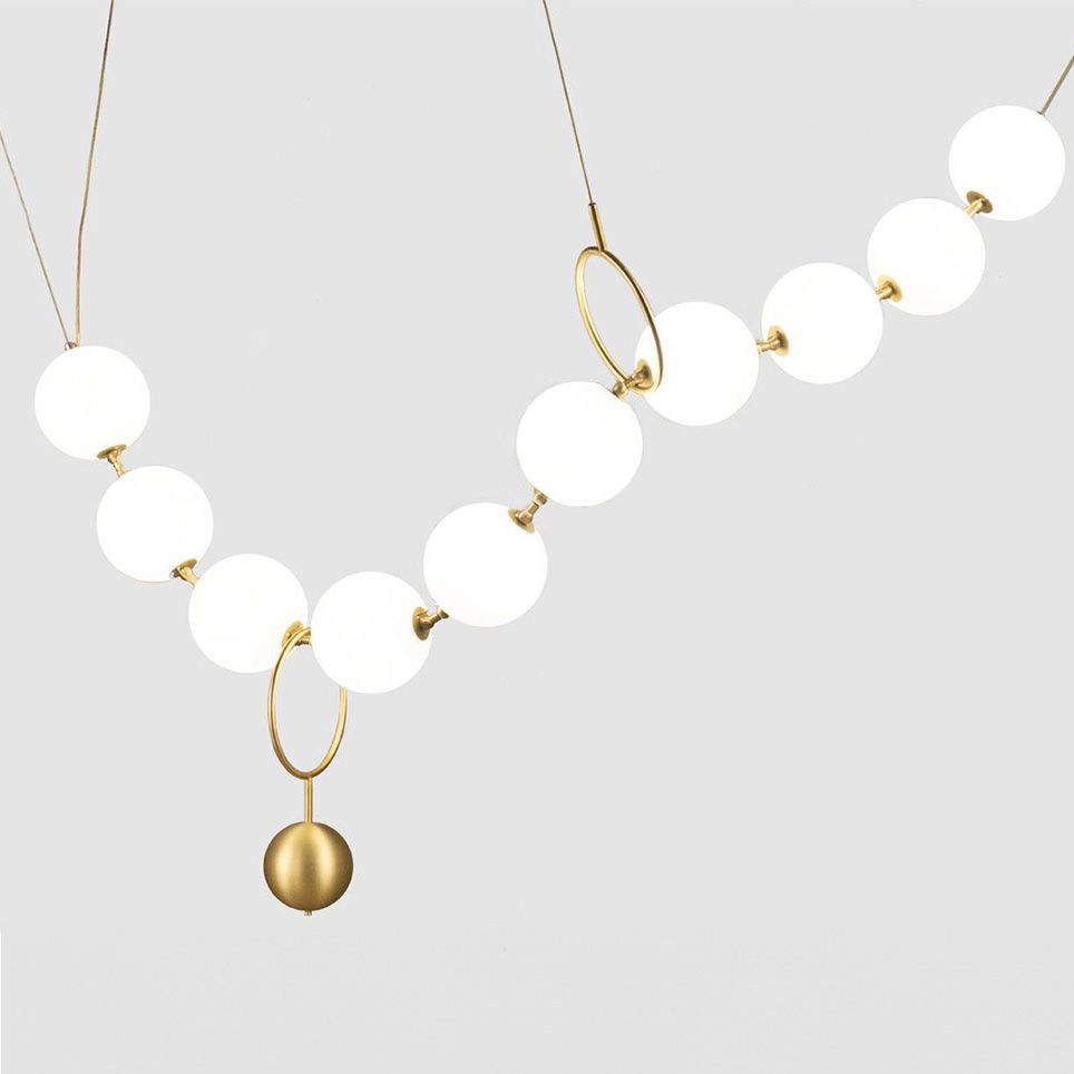 Lampă de tavan LED APP1444-10CP GOLD 7