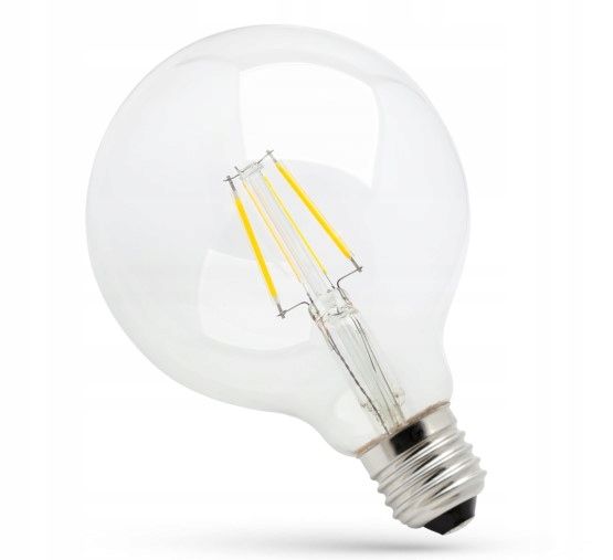Bec LED Cald E-27 230V 4W Sfera 13763 1