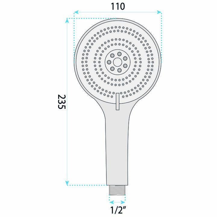 PARA DE DUS REA JS-019 BRUSH COPPER 9