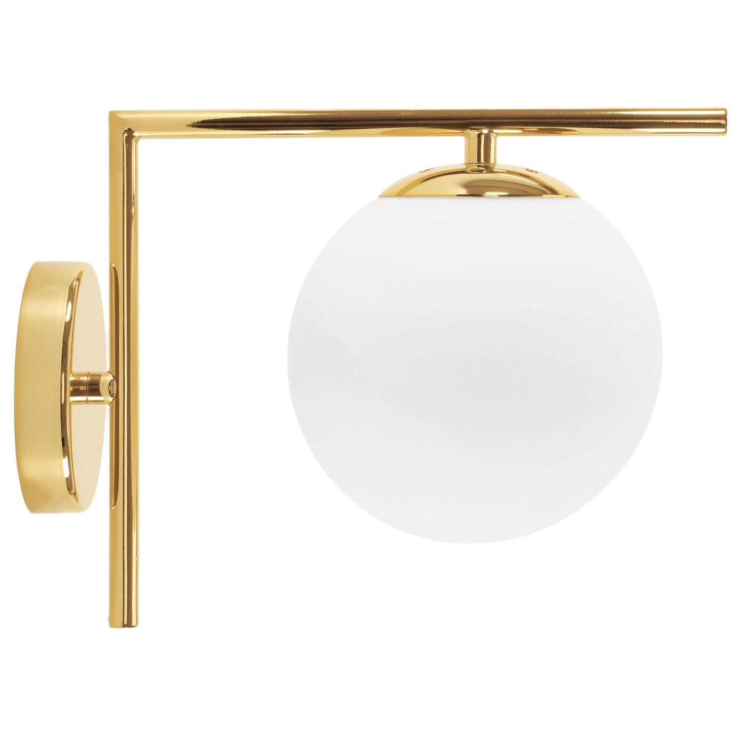 Lampă de perete sticlă Aurie APP674-1W 2