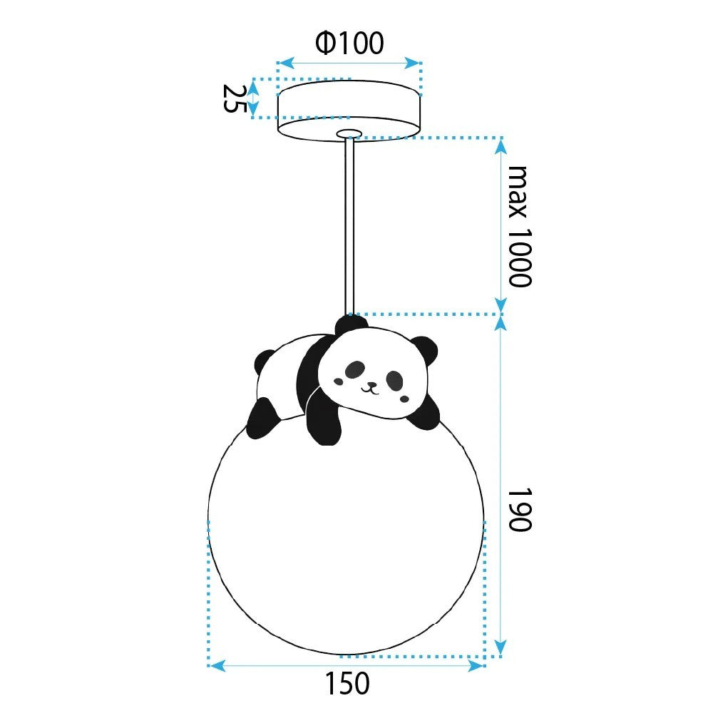Lampă suspendată PANDA G162-1CP 7