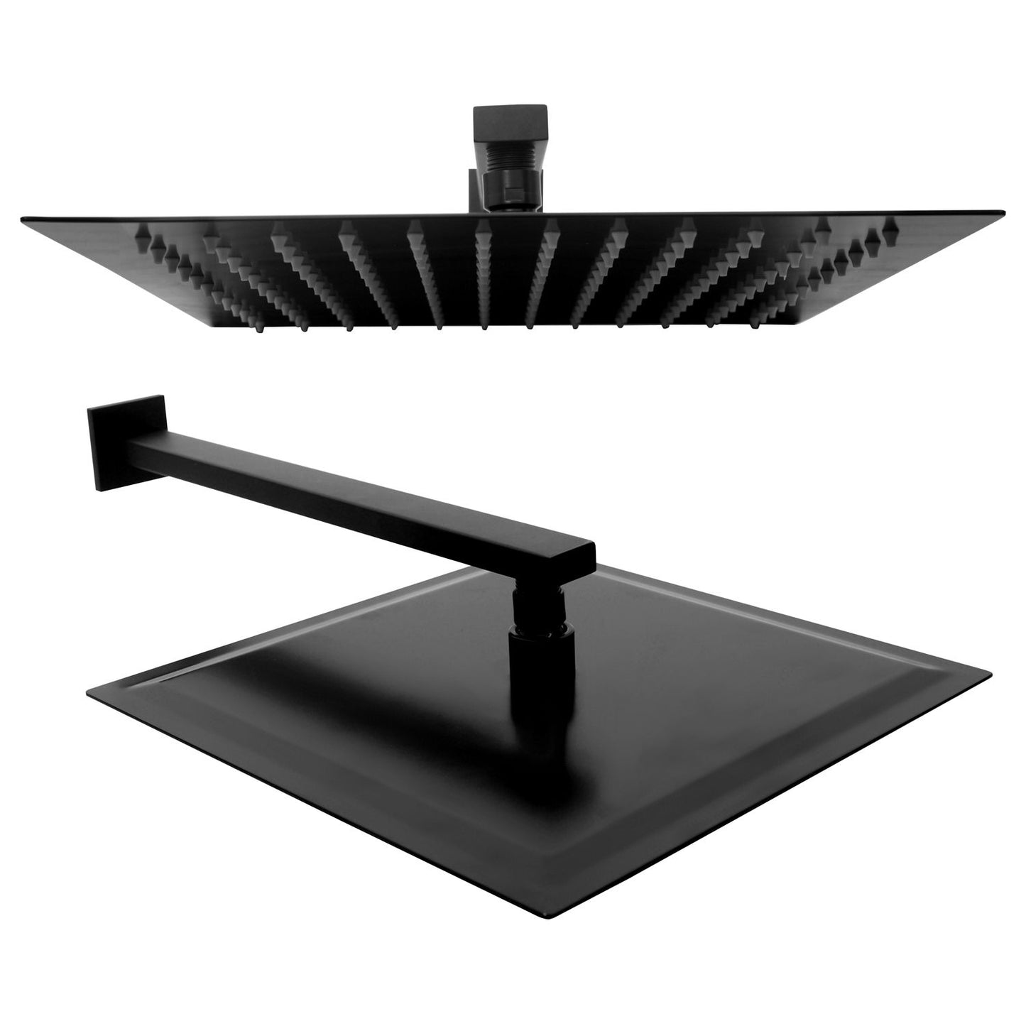 Set de duș incastrabil Rea Fenix Black + BOX 7