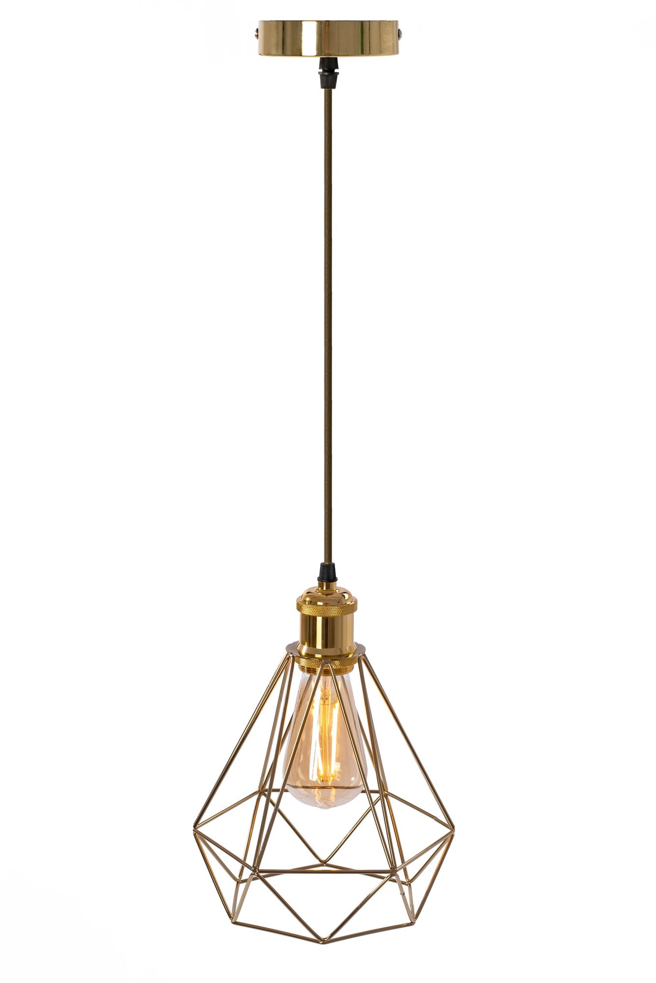 LAMPA SUSPENDABILA DIAMANT Light Gold 392197 4