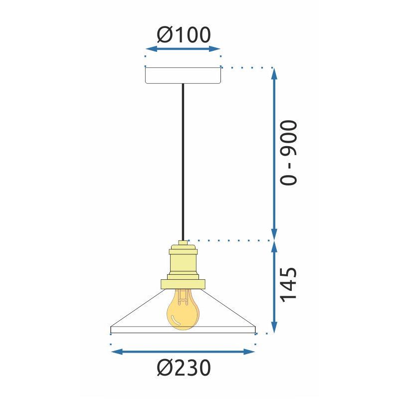Lampă de tavan APP1172-1CP White 7